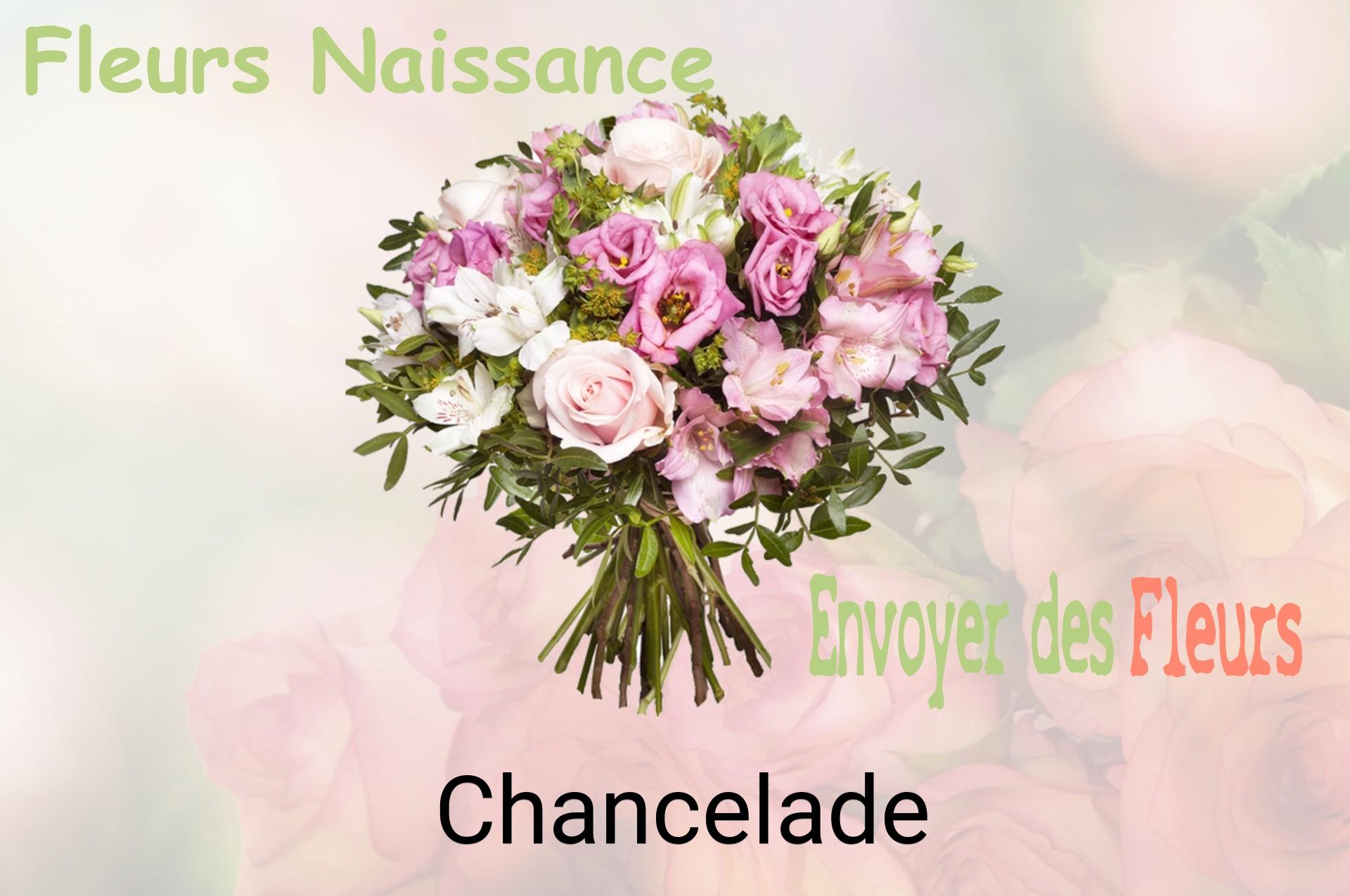 Bouquet de fleurs de naissance livré à Chancelade